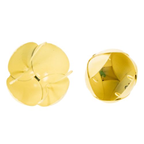 Artikel Metalen hangende bloem voor romantische binnen- en buitendecoratie, 6 cm, 6 stuks