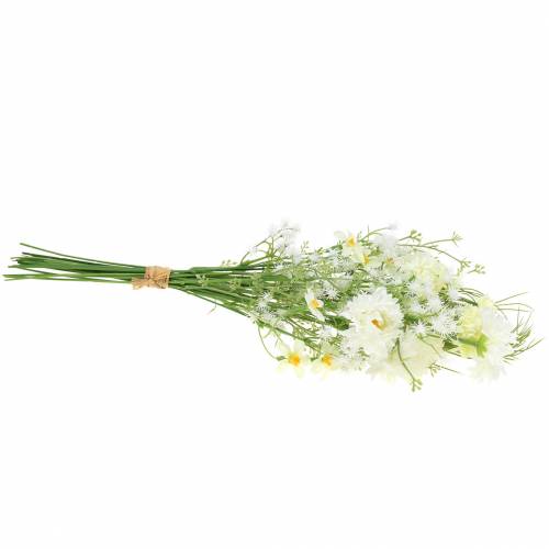 Floristik24 Boeket met asters wit 47cm