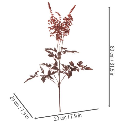 Kunstbloem Astilbe met lange steel, 80 cm | Floristik24.nl