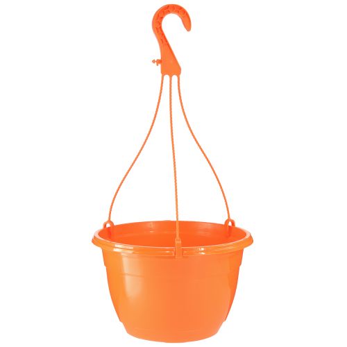 Floristik24 Hangmand oranje hangpot plantenpot Ø25cm H50cm