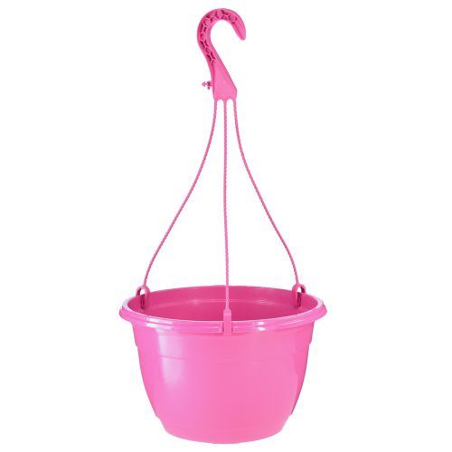 Floristik24 Hangmand roze plantenpot met gaten Ø25cm H50cm