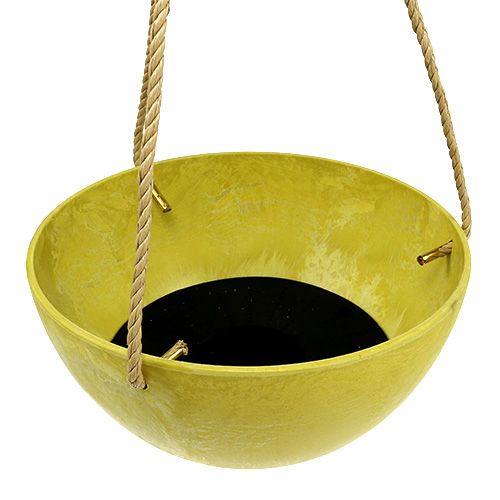 Floristik24 Hangmand Fiona Ø25cm H12cm Citroen