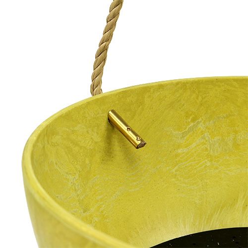 Floristik24 Hangmand Fiona Ø25cm H12cm Citroen