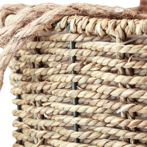 Floristik24 Hangmand plantenbak zeegrasmand Ø15/20/25cm set van 3
