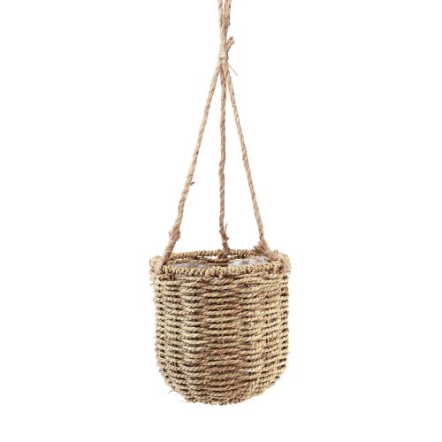 Floristik24 Hangmand plantenbak zeegrasmand Ø15/20/25cm set van 3