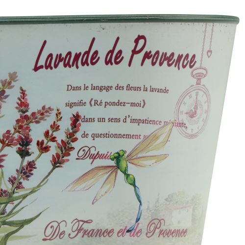Artikel Bloemenschaal ovaal lavendel bloempot kunststof 21,5×12,5cm H11cm