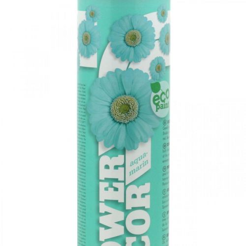 Floristik24 Bloemenspray Bloemendecor Lichtblauw Aquamarijn Kleurspray 400ml