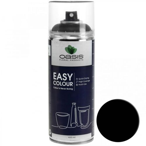 Artikel OASIS® Easy Color Spray, verfspray zwart 400ml