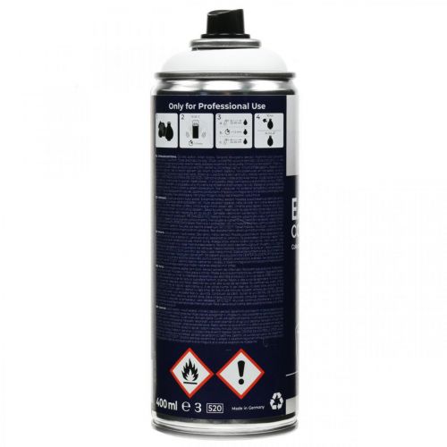 Floristik24 OASIS® Easy Colour Spray, verfspray wit, winterdecoratie 400ml