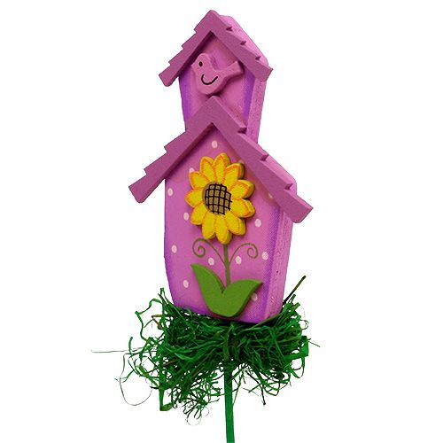 Floristik24 Bloemsteker met huiskleur 12st
