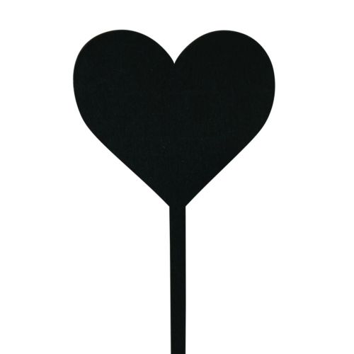 Artikel Bloemenplug hart decoratieve plug houten hartplug 9cm 6st