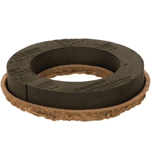 Bloemenfoam ring OASIS® Renewal® Bloemenfoam Biolit® 24cm 2 stuks