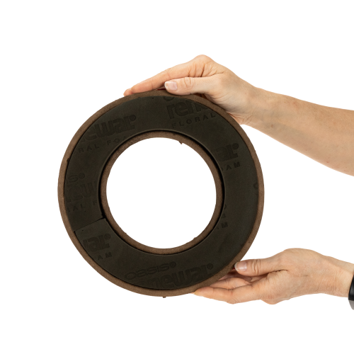 Bloemenfoam ring OASIS® Renewal® Bloemenfoam Biolit® 24cm 2 stuks | Floristik24.nl