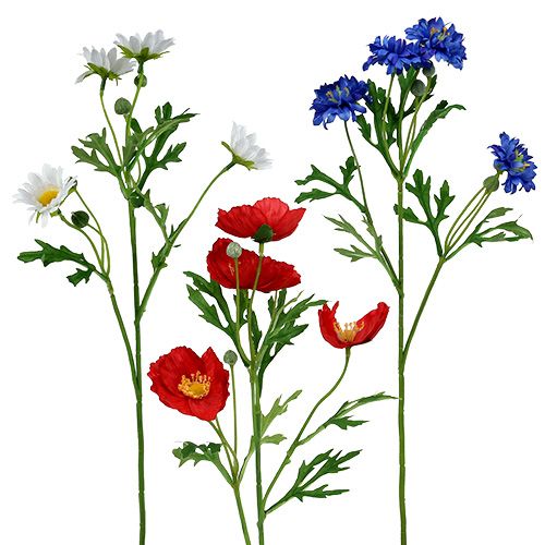 Floristik24 Boeket weidebloemen 55cm