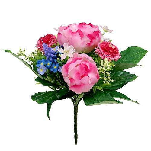 Floristik24 Boeket met Bellis Rosa 23cm