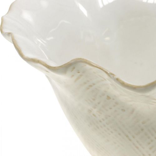 Artikel Bloempot keramiek plantenbak bloembeker plantenpot wit Ø19cm