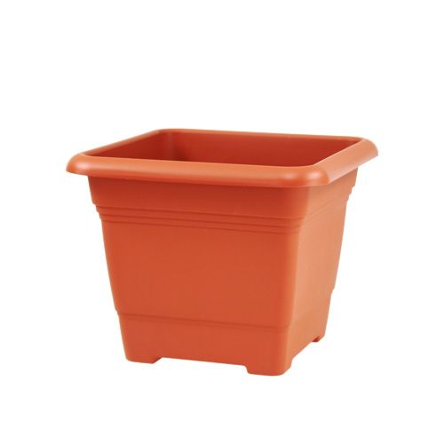 Floristik24 Bloempot "Nora" 19cm x 19cm H15cm terracotta, 1st