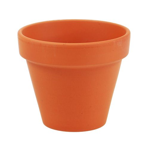 Bloempot klei Ø9cm hoog 8cm 10st