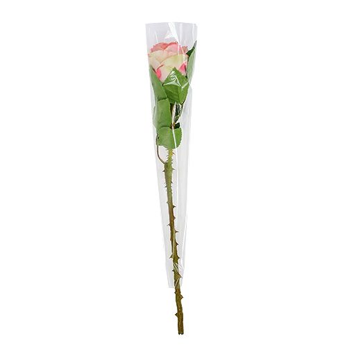 Artikel Bloementas onbedrukt L41cm B3-12cm 50 st.