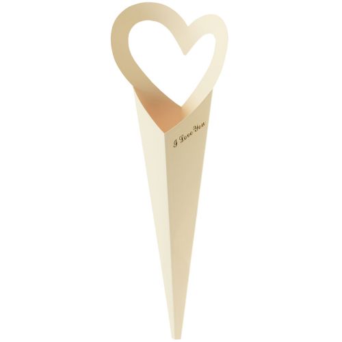 Artikel Bloementas rozen cadeauverpakking crème 46cm 12 st