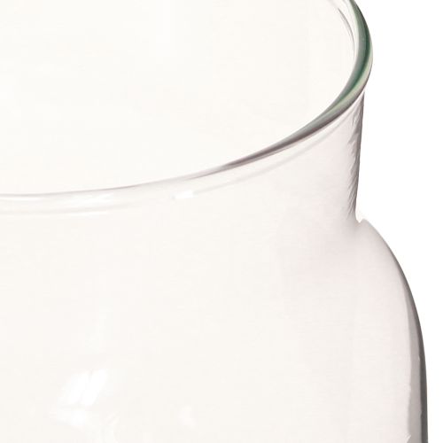 Artikel Bloemenvaas glas heldere vaas voor decoratie in glas H20cm