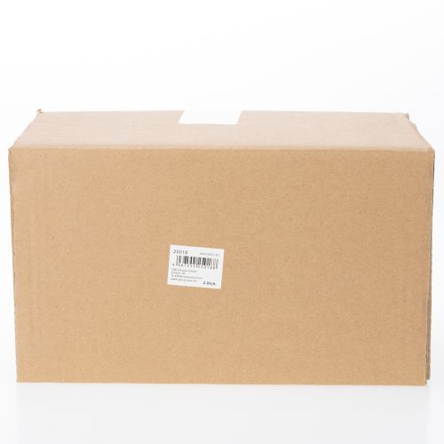 Artikel Bloemenvaas met opvallend tulpmotief. Perfect voor de decoratie van de woonkamer. 16 cm, 2 stuks.