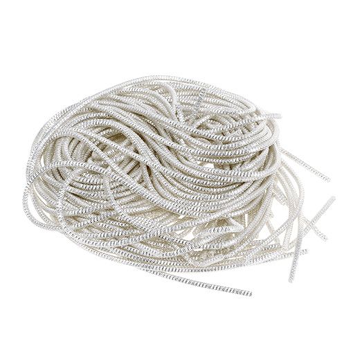 Floristik24 Bouillondraad Ø2mm 100g zilver