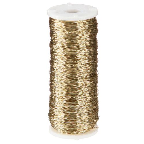 Artikel Bouilloneffect draad 100g goud