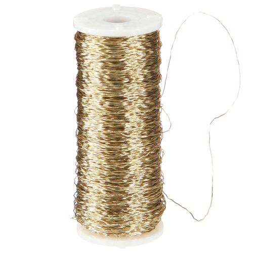 Artikel Bouilloneffect draad 100g goud