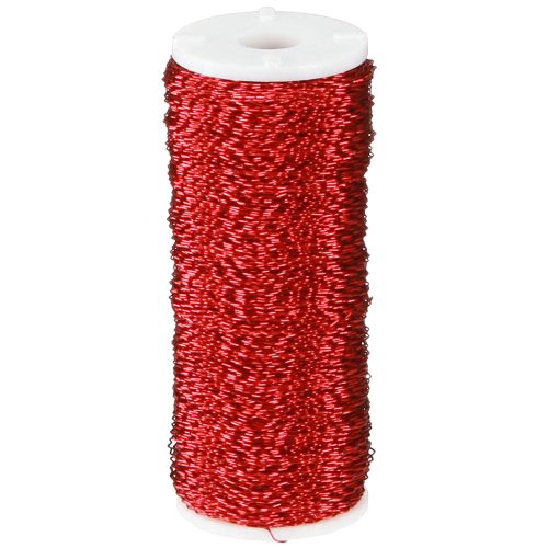 Artikel Bouilloneffect draad Ø0.30mm 100g/140m rood