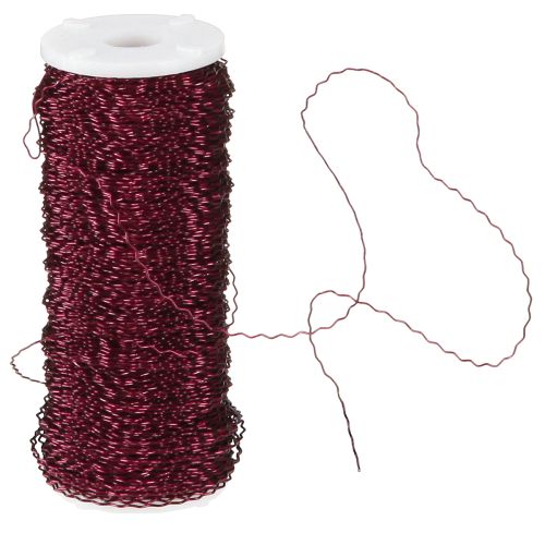 Artikel Bouilloneffect draad Ø0.30mm 140m Bordeaux