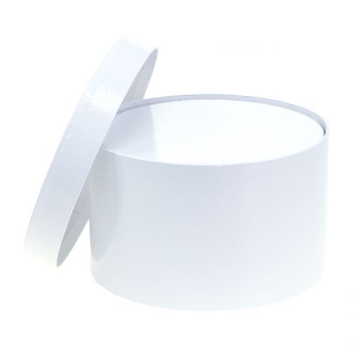 Floristik24 Bloembak wit Ø18 / 20cm 2st