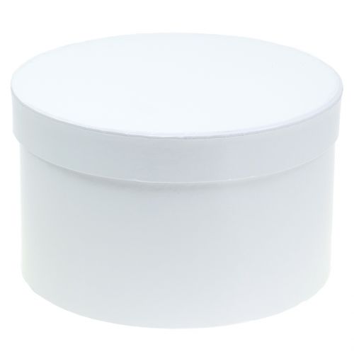 Floristik24 Bloembak wit Ø18 / 20cm 2st