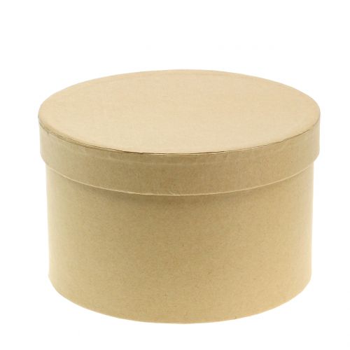 Floristik24 Doos ronde bloembak naturel Ø14 / 16cm 2st