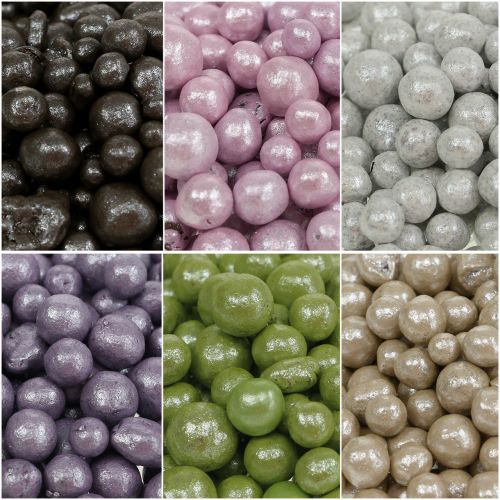 Briljante sierkralen 4mm - 8mm gekleurd 1l
