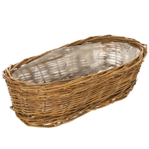Broodmandje van circa 30 cm ovaal, ongepeld kopen | Floristik24.nl