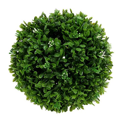 Floristik24 Buxusbol met bloemen sierbol groen Ø18cm 1 st