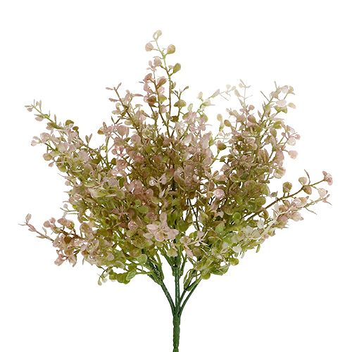 Floristik24 Buxustak roze, roze met mica 32cm