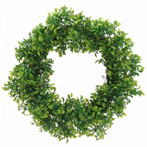 Floristik24 Buxus krans kunst deco krans groen Ø41cm