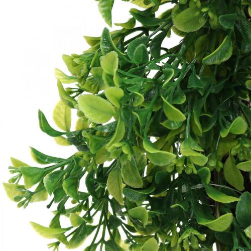 Floristik24 Buxus krans kunst deco krans groen Ø41cm