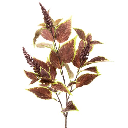 Kunstmatige coleus met rode bladeren, kunstplant, 20 cm