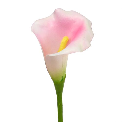 Floristik24 Calla decoratieve bloem roze 57cm 12st