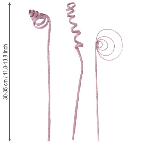 Artikel Rieten spiraal Rieten kegel Rieten assortiment Berry 30cm 75 stuks