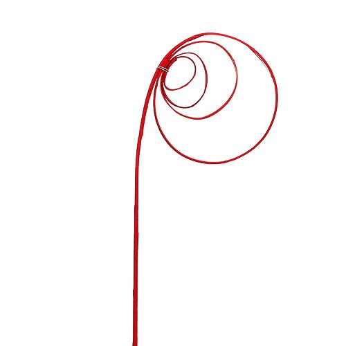 Floristik24 Rietspiraal Rood 25 st.