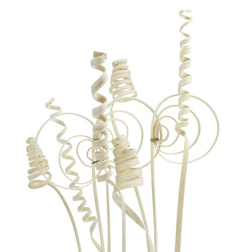 Riet assortiment mini gebleekt 75 stuks