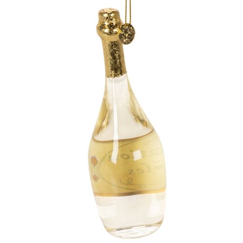 Hangerset met champagnefles en