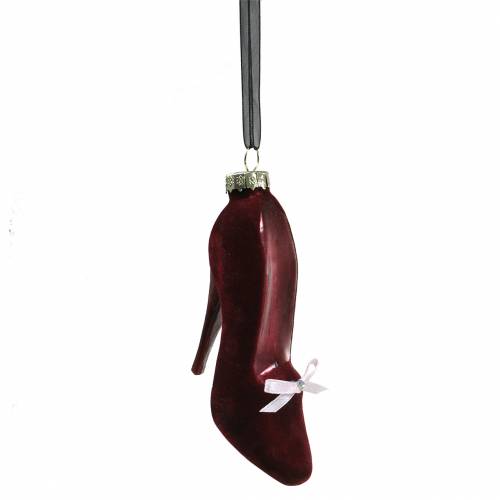 Floristik24 Kerstboompompen Bordeaux 11cm 2st