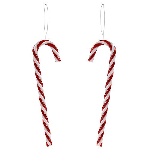 Artikel Kerstboomdecoratie snoepriet 18cm 12st