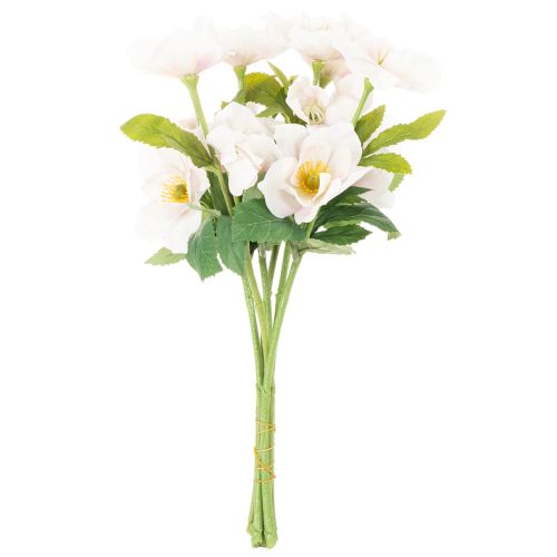 Kunstkerstrozenboeket, kerstboeket, 35 cm, 6 stuks | Floristik24.nl