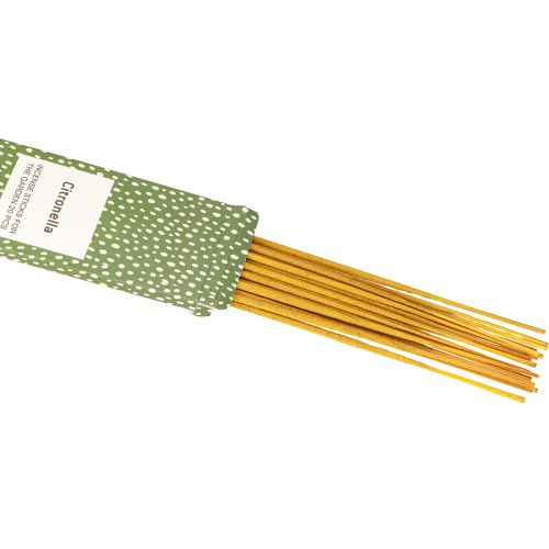 Floristik24 Citronella Wierookstokjes Bamboe L50cm 20 Stokjes x 2